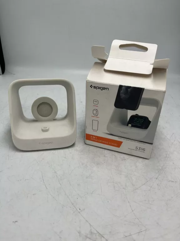 PODSTAWKA SPIGEN S316 2W1 DO APPLE IPHONE IWATCH BIA Y