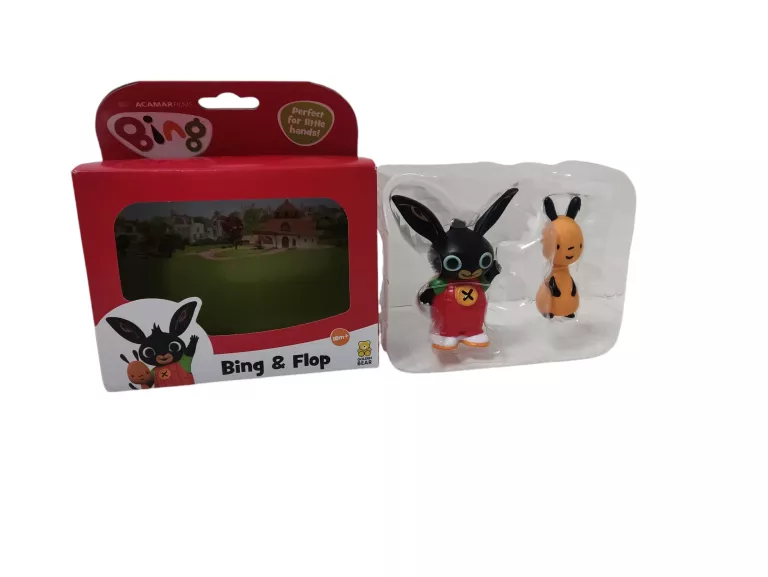 FIGURKI Z BAJKI BING I FLOP ZESTAW 18M+ FIGURKA KRÓLIK BING MIX GOLDEN BEA