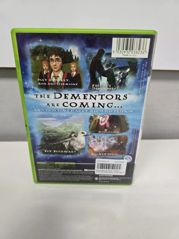 GRA NA XBOX - HARRY POTTER PRISONER OF AZKABAN