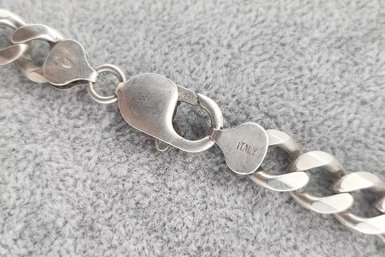 OKAZAŁY SREBRNY ŁAŃCUSZEK 82,61G 925