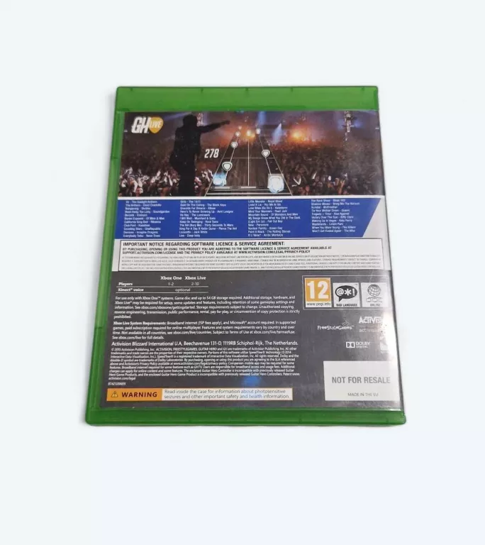 GRA GUITAR HERO LIVE XBOX ONE