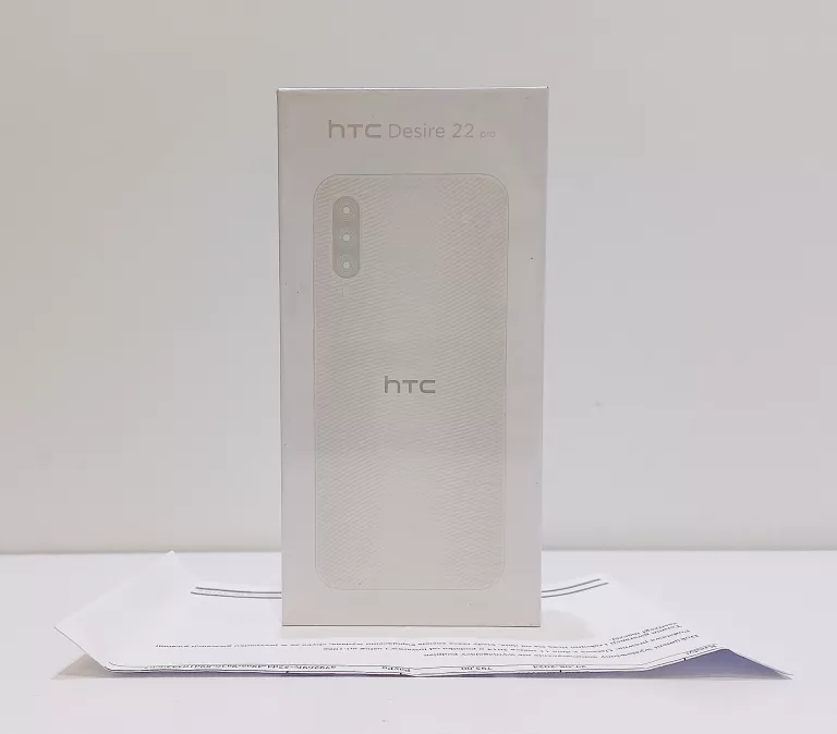 TELEFON HTC DESIRE 22 PRO 128/8 GWAR DO 27-08-2026 - CZARNY!