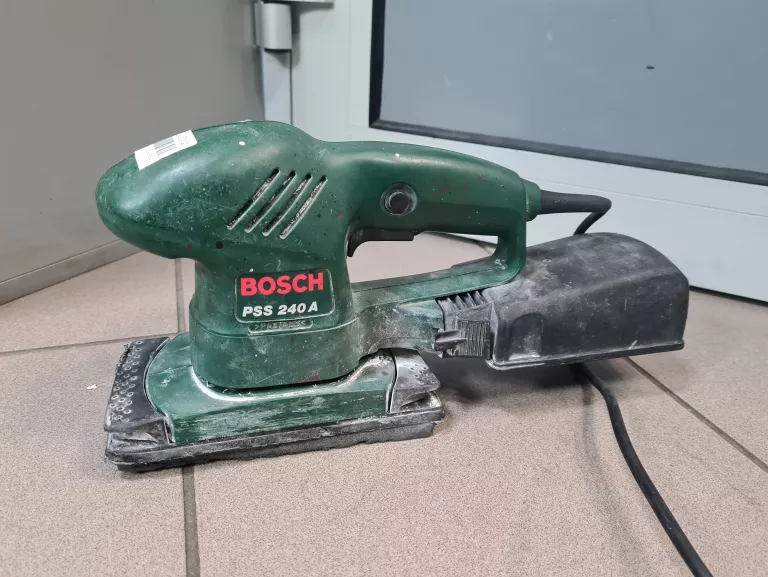 SZLIFIERKA OSCYLACYJNA BOSCH PSS 240 A OPIS