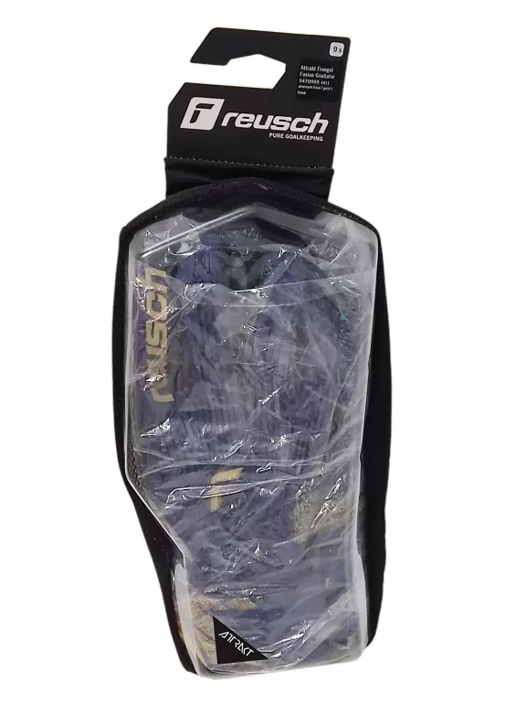 RĘKAWICE BRAMK. REUSCH ATTRAKT FREEGEL FUSION GOALIATOR PREMIUM BLUE R 9,5