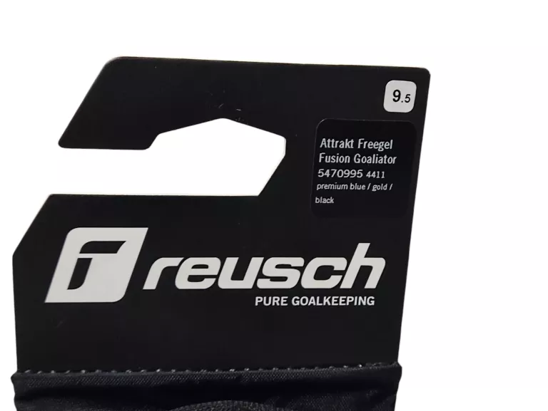 RĘKAWICE BRAMK. REUSCH ATTRAKT FREEGEL FUSION GOALIATOR PREMIUM BLUE R 9,5
