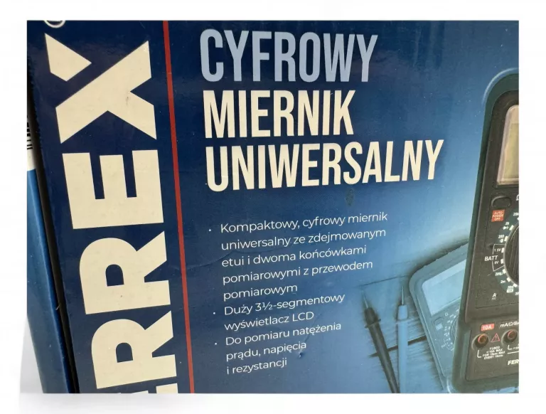 CYFROWY MIERNIK UNIWERSALNY FERREX JAK NOWY!!