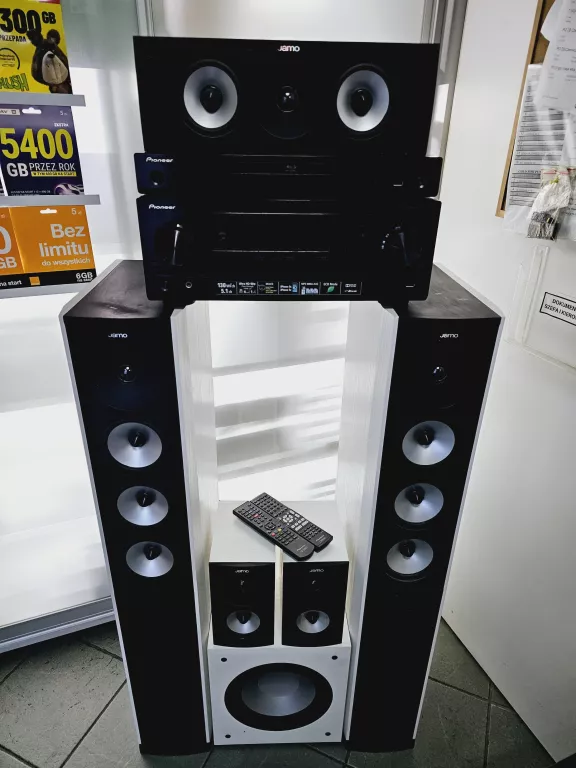 KINO DOMOWE PIONEER + KOLUMNY JAMO