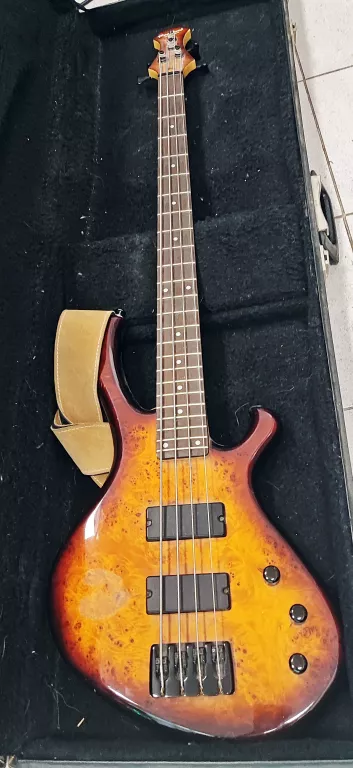 GITARA BASOWA MARATHONE CUSTOM GUITARS + FUTERŁ