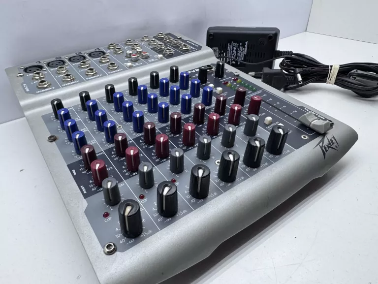 MIKSER ANALOGOWY PEAVEY PV8 STUDYJNY OKABLOWANIE