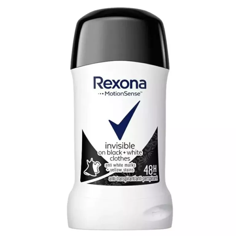 REXONA INVISIBLE BLACK WH ANTYPERSPIR SZTYFT 40 ML