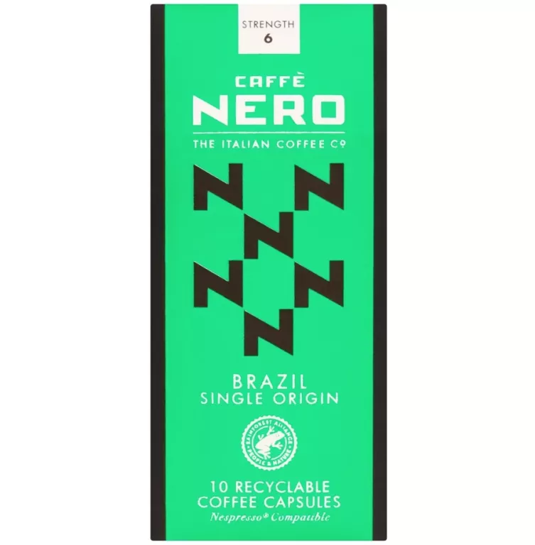 CAFFE NERO BRAZILIAN KAPSUŁKI NESPRESSO 10SZT