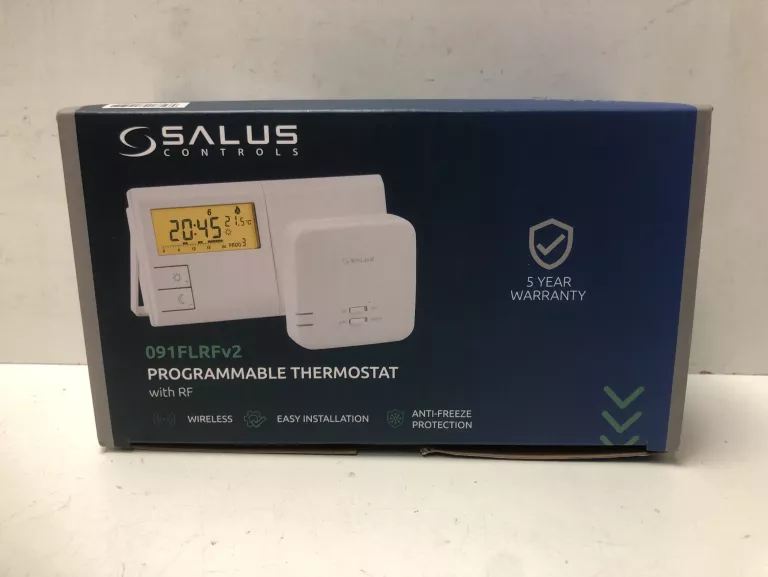 SALUS CONTROLS THERMOSTAT PROGRAMMABLE 091FLRFV2