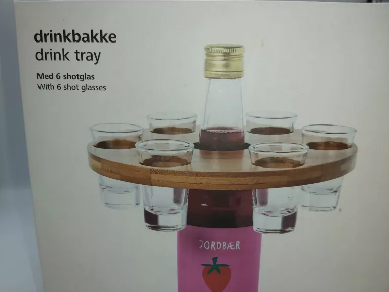 ZESTAW PREZENTOWY DRINK TRAY TACA TIGER KOMPLET