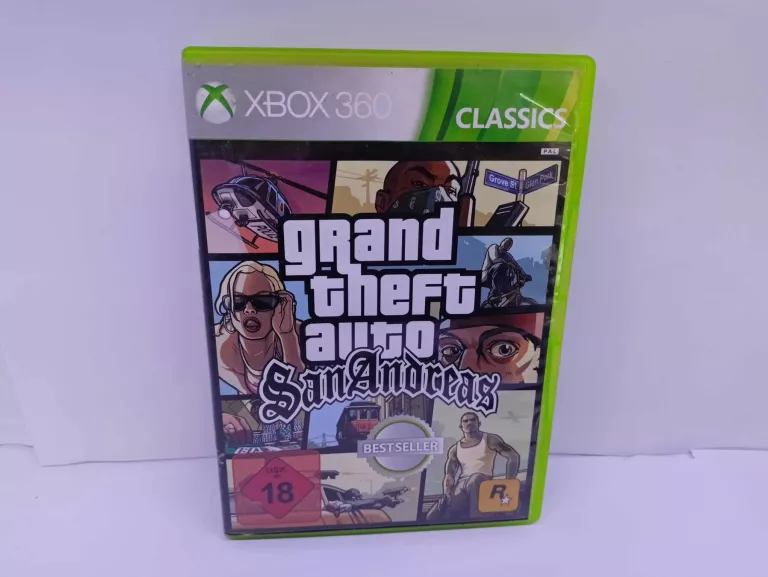 GRA XBOX 360 GTA SAN ANDREAS