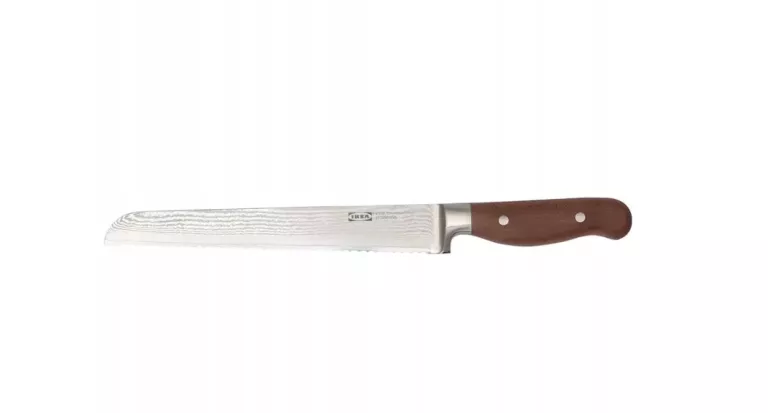 NÓŻ DO CHLEBA STAL DAMASCEŃSKA NIERDZEWNA VG-10 IKEA BRILJERA 23CM.