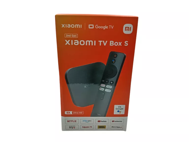 XIAOMI MI BOX S 2ND HDR CHROMECAST 4K GOOGLE TV