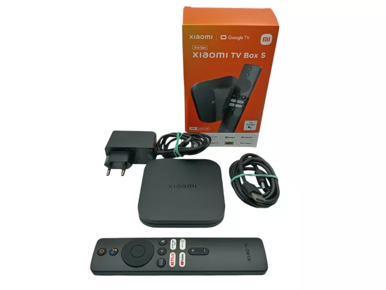 XIAOMI MI BOX S 2ND HDR CHROMECAST 4K GOOGLE TV