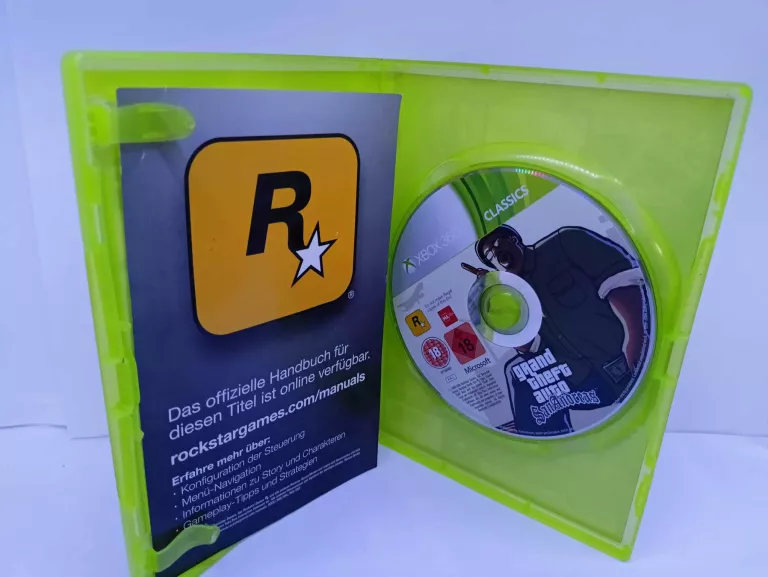 GRA XBOX 360 GTA SAN ANDREAS