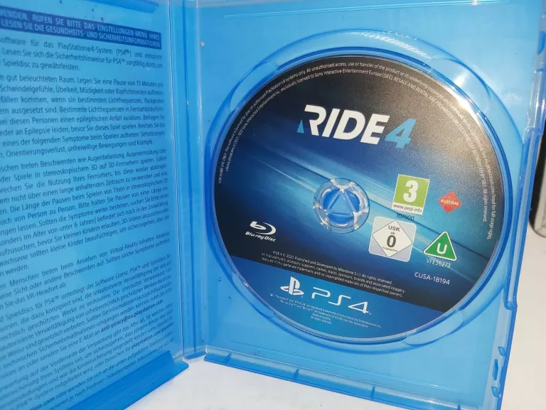 GRA NA PS4 RIDE 4