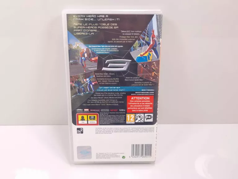 GRA PSP SPIDERMAN 3