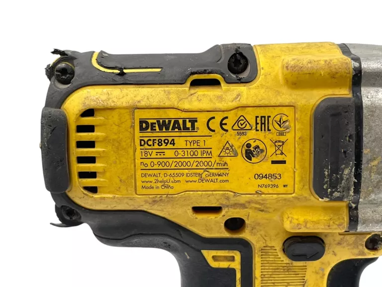KLUCZ UDAROWY DCF894 DEWALT 449NM 18V 1/2