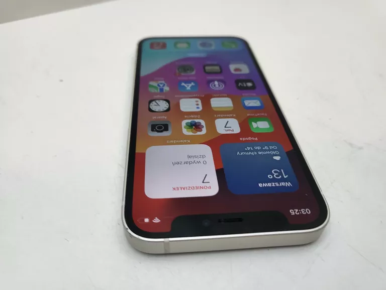 TELEFON IPHONE 12 MINI 128GB BAT: 86% BIAŁY STAN BDB