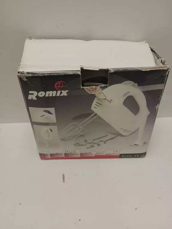 MIKSER RĘCZNY ROMIX HM 36