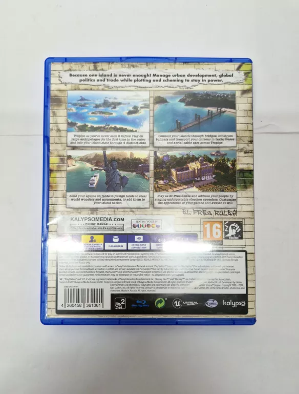 GRA NA PS4 TROPICO 6 EL PREZ EDITION