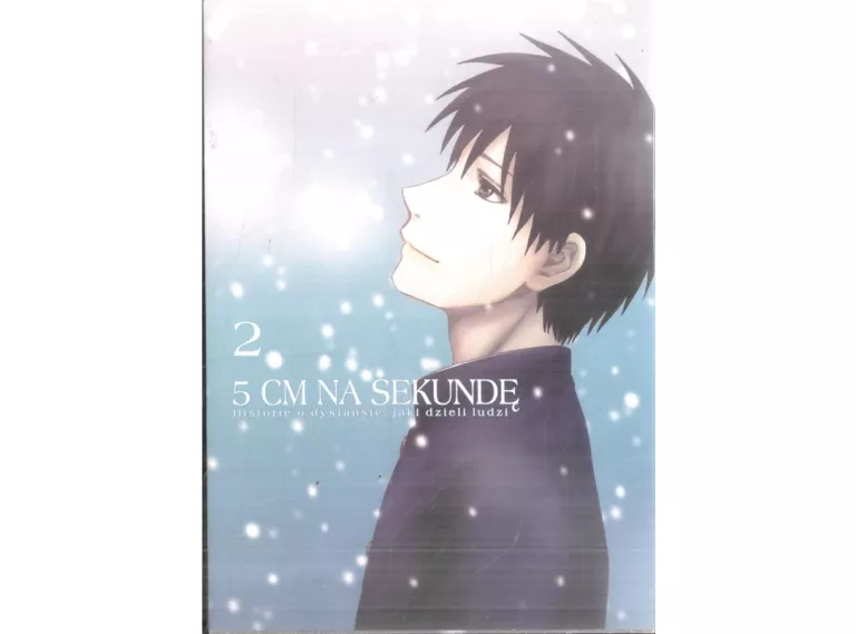 KOMIKS MANGA SEIKE YUKIKO SHINKAI MAKOTO 5 CM NA SEKUNDĘ TOM 2 PL