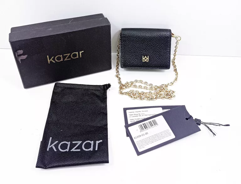 PORTFEL KAZAR 613590100 SKÓRA ZESTAW