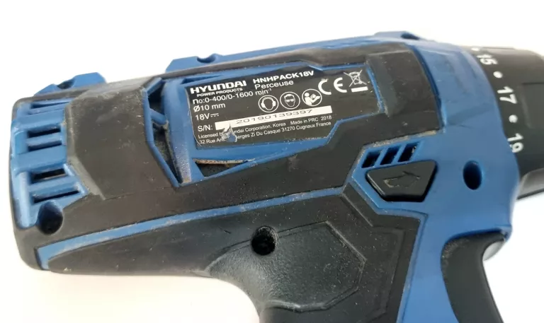 ZESTAW NARZĘDZI HYUNDAI HNHPACK 18V Z AKUMULATOREM