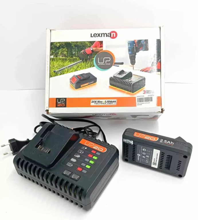 LEXMAN STACJA Z BATERIA 20VCH1-3A1