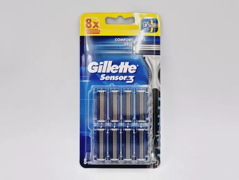 WKŁADY DO MASZYNKI GILLETTE SENSOR 3 8 SZTUK