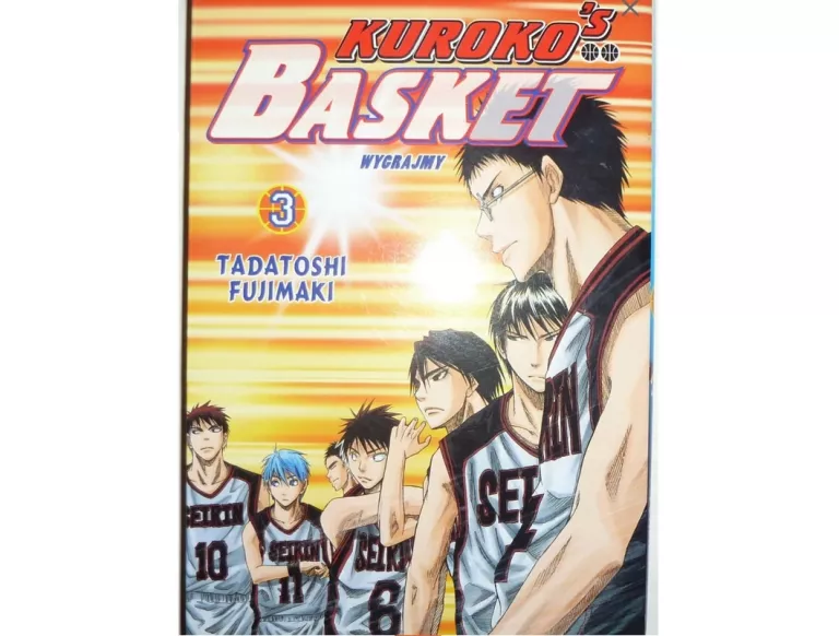 KOMIKS MANGA KUROKOS BASKET TOM 3 FUJIMAKI TADATOSHI PL