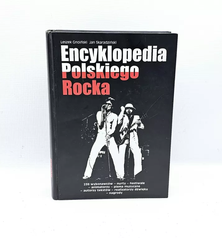KSIĄŻKA ENCYKLOPEDIA POLSKIEGO ROCKA (LESZEK GNOIŃSKI, JAN SKARADZIŃSKI)