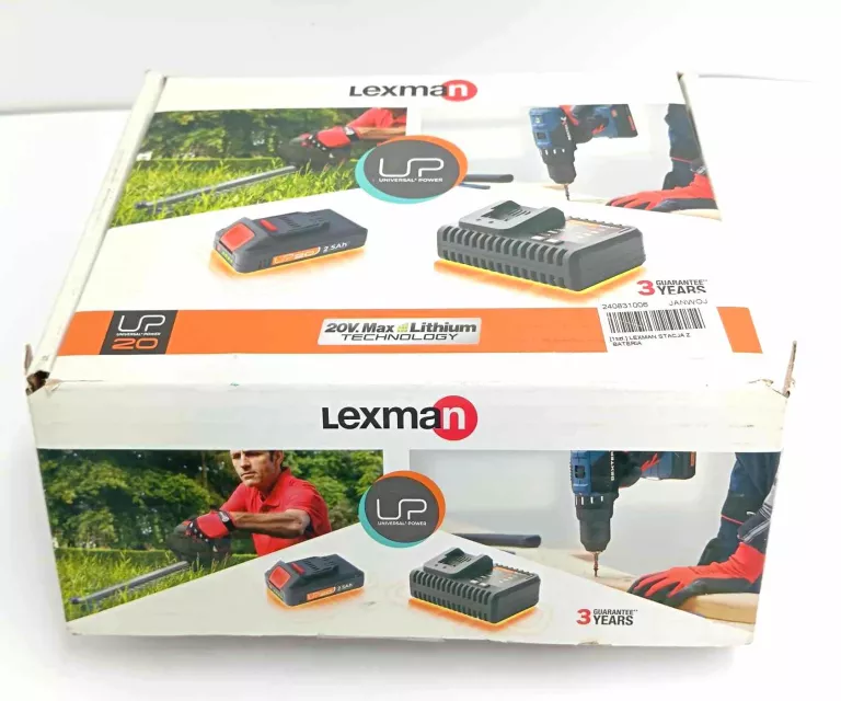 LEXMAN STACJA Z BATERIA 20VCH1-3A1