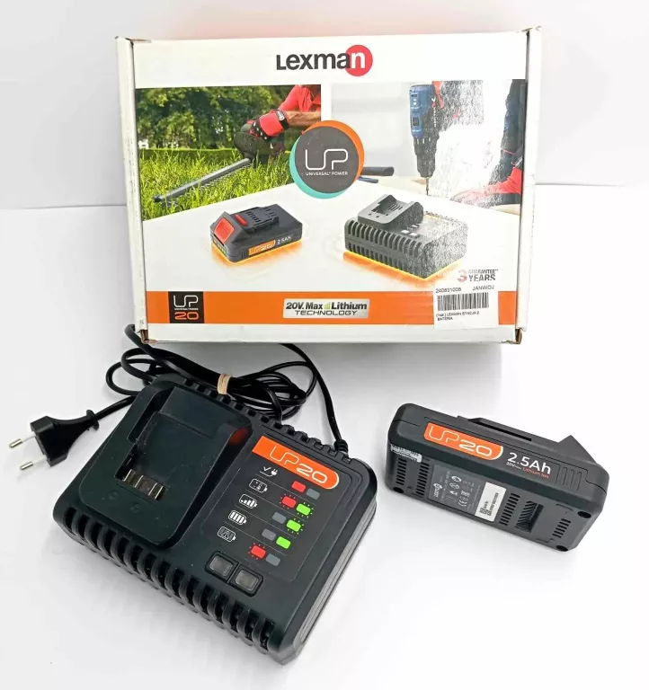LEXMAN STACJA Z BATERIA 20VCH1-3A1