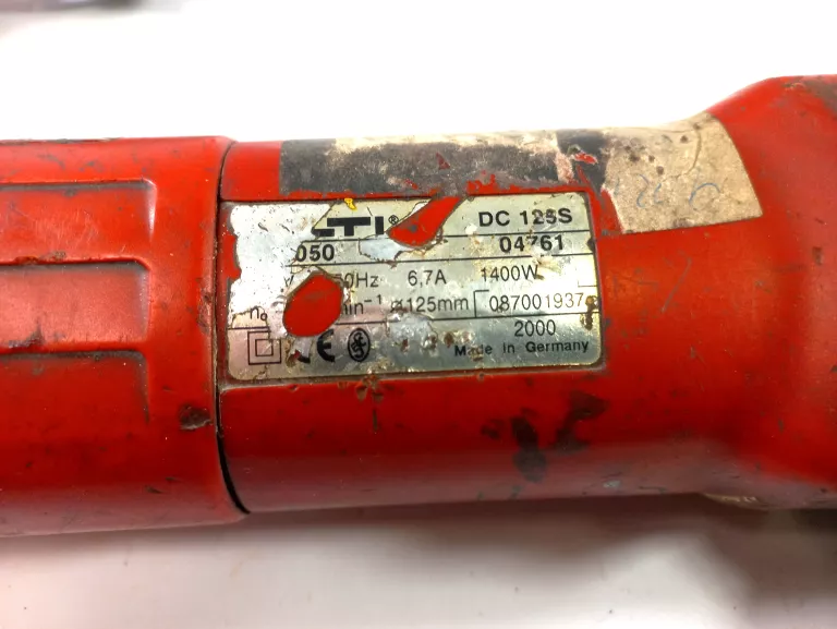 SZLIFIERKA KĄTOWA HILTI DC 125 S