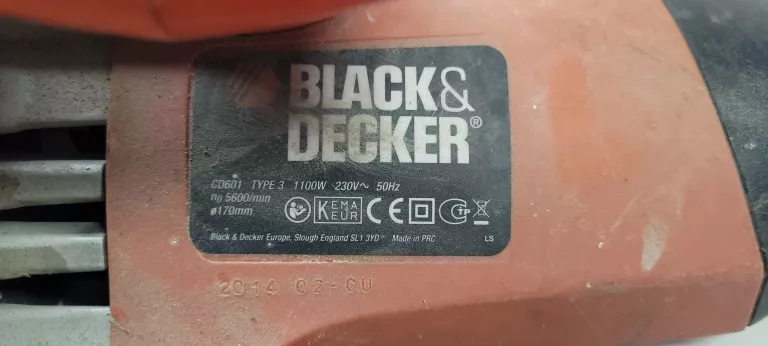 PIŁARKA TARCZOWA BLACK & DECKER CD601 1100W