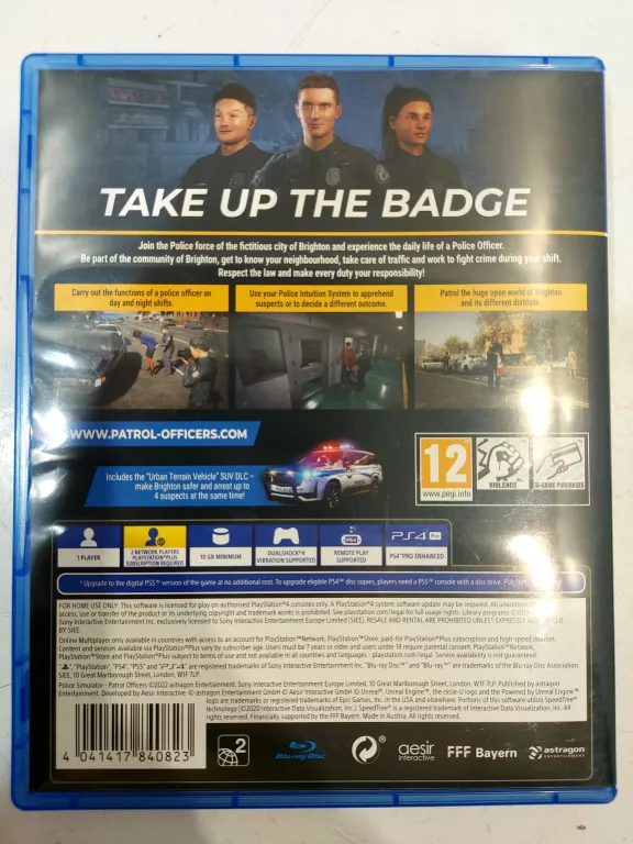 GRA POLICE SIMULATOR PS4