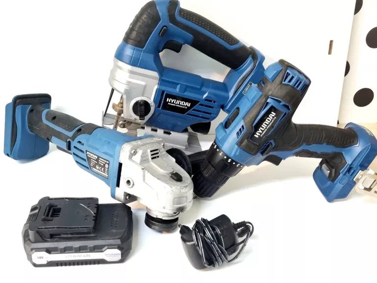 ZESTAW NARZĘDZI HYUNDAI HNHPACK 18V Z AKUMULATOREM