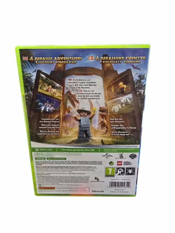 GRA XBOX 360 LEGO JURASSIC WORLD