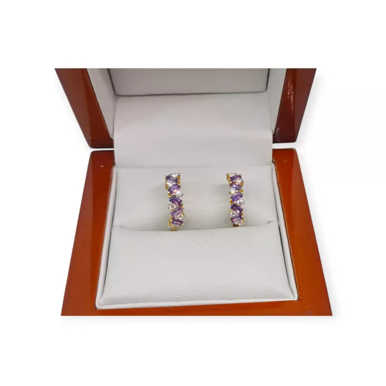 ZŁOTE KOLCZYKI 14K W:2,54