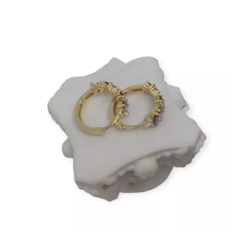 ZŁOTE KOLCZYKI 14K W:2,54