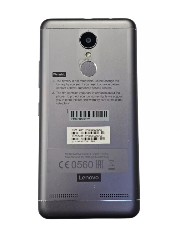 TELEFON LENOVO K6 2/16GB