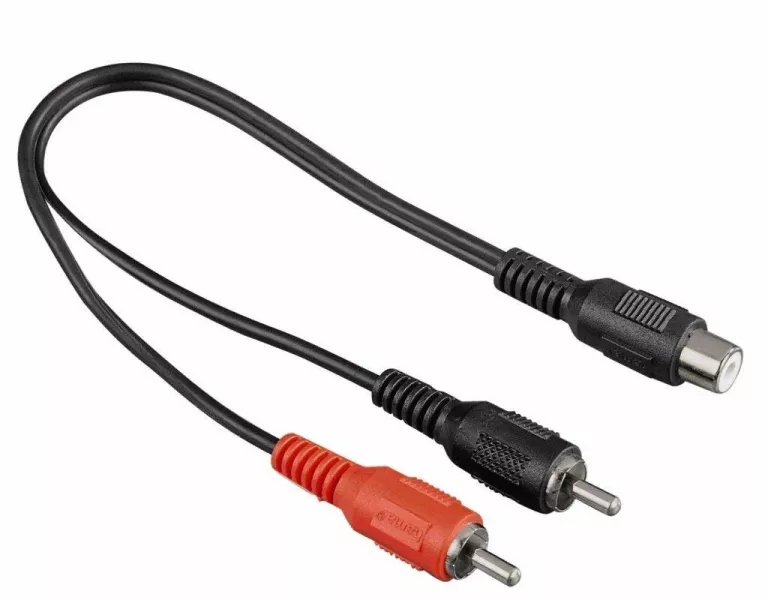 HAMA KABEL Y CINCH KABEL SUBWOOFERA Y ADAPTER ROZDZIELACZ ROZDZIELACZ CINC