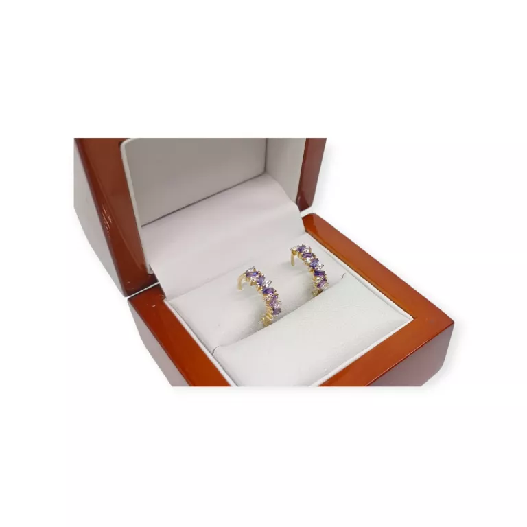 ZŁOTE KOLCZYKI 14K W:2,54