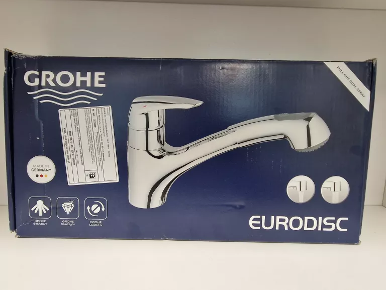 BATERIA ZLEWOZMYWAKOWA GROHE EURODISC 32257001