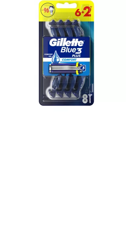 MASZYNKA DO GOLENIA GILLETTE BLUE 3 PLUS COMFORT 6+2 7702018489978