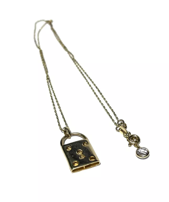 ZŁOTY ŁAŃCUSZEK Z KŁODKĄ  585 4,70G